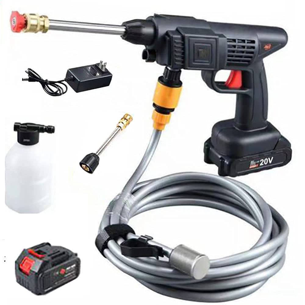 Pistolet de lavage electrique 200W sans fil avec sa batterie de 25V