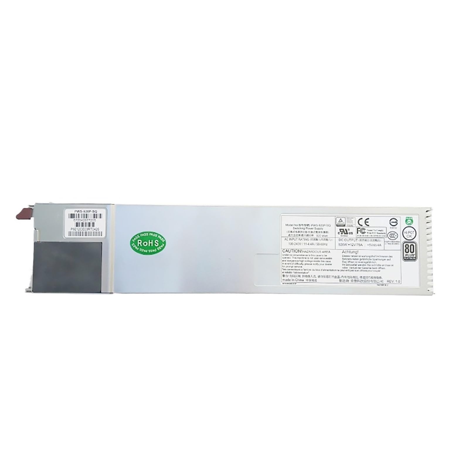 JJKKOZVQF PWS-920P-SQ 920W Power