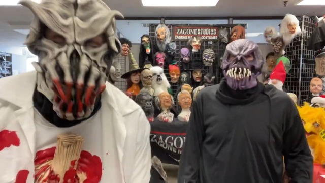 Amazon.com: Zagone Studios Mayhem, Monster Latex Face Mask