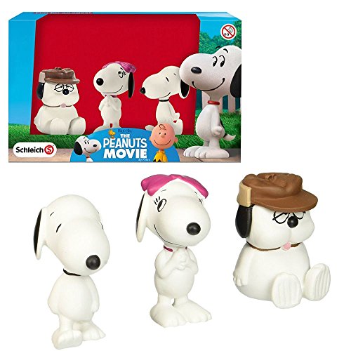 SCHLEICH PEANUTS Scenery Pack Baseball CHARLIE BROWN LUCY SNOOPY PERSONAGGI 22043