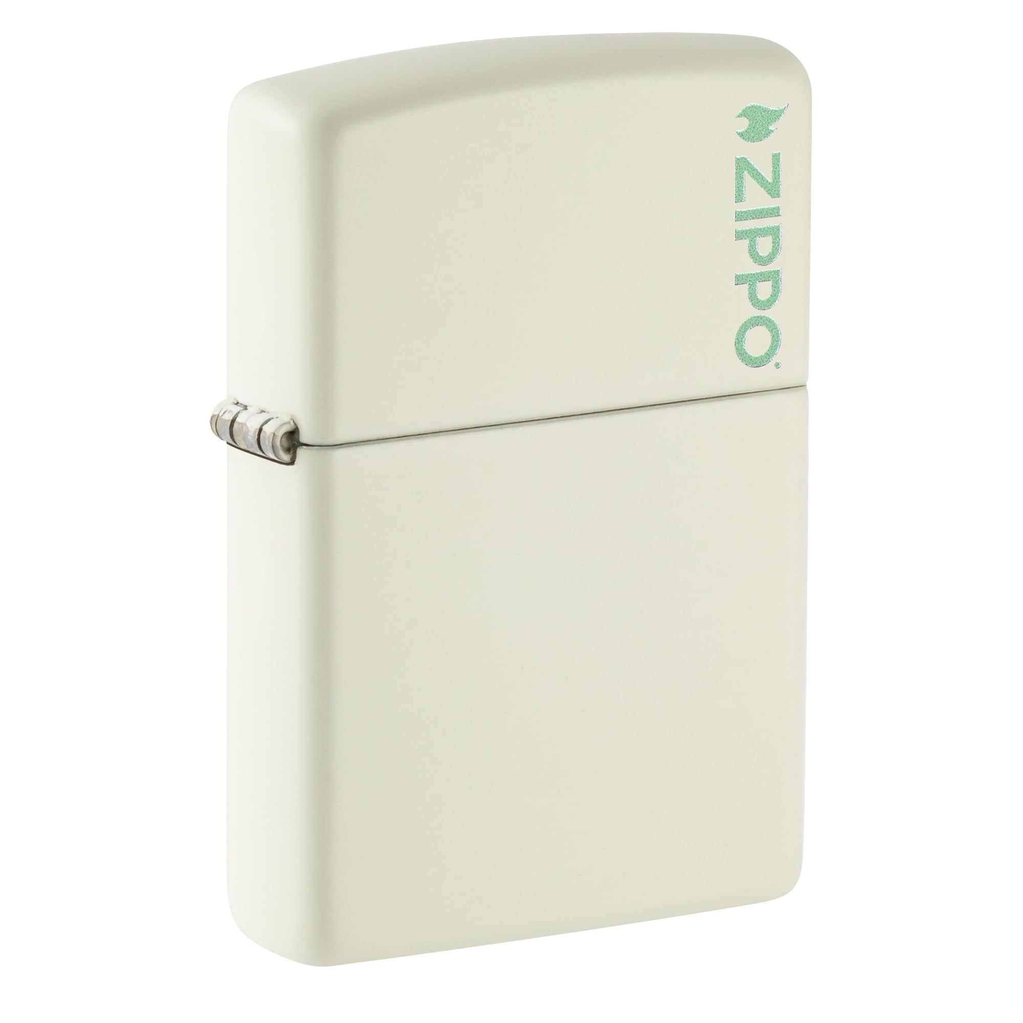 Zippo 49193 Glow in Dark Zippo Logo Model Windproof Pocket Fuel Refillable Lighter, BIS Certified