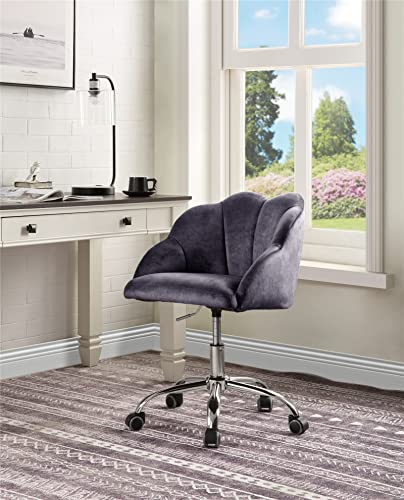 Silla de oficina, silla de oficina ergonómica, moderna silla de escritorio para computadora con respaldo capitoné, silla giratoria ejecutiva con ruedas, sillas ajustables en altura para oficina en cas