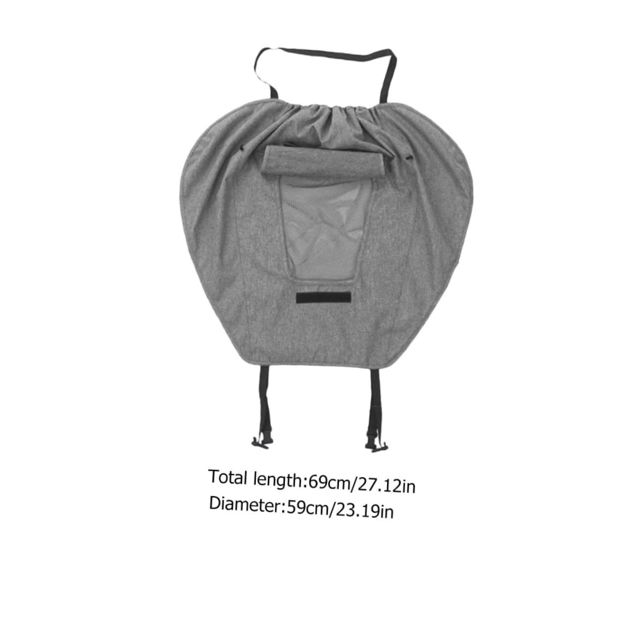 BESPORTBLE 1Pc Stroller Parasol Sunshade Cover UV Protective Stroller Awning for Strong Shading and Rain Protection for Comfortable Outdoor Use