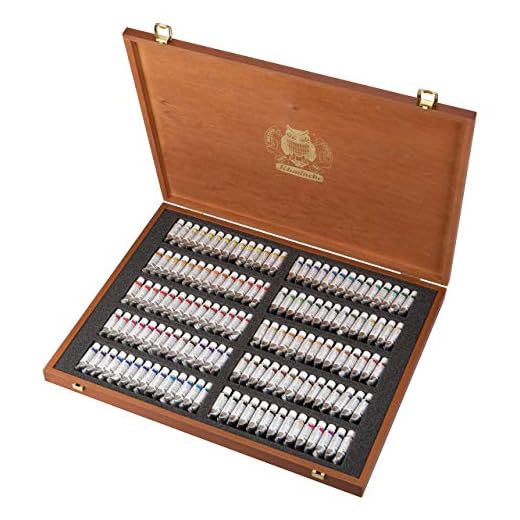 HORADAM® AQUARELL noble Holzkasten con 140 tubos de 5 ml Sonderedition 2020