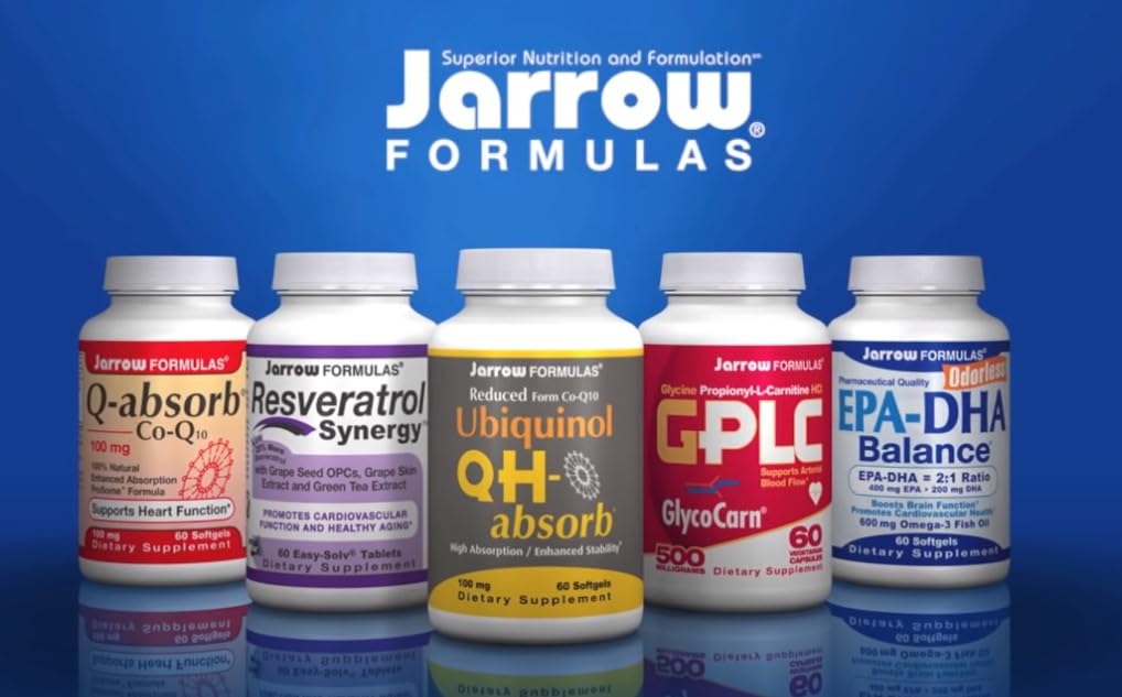 Jarrow Formulas - Citrus Bergamota | 500 mg para la salud cardíaca y vascular - 60 cápsulas