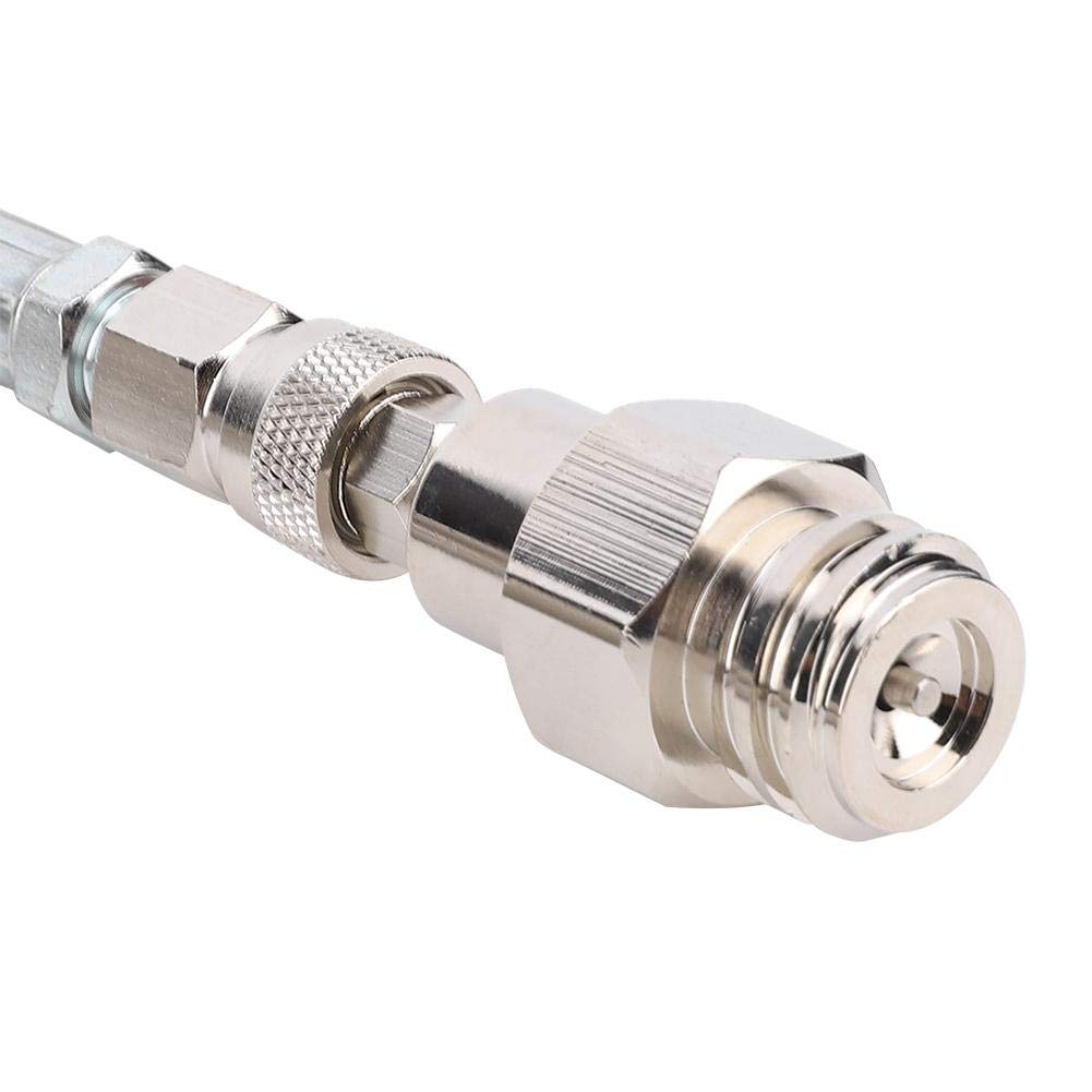 Wąż wysokociśnieniowy 1,8 m adapter CO2 do strumienia sody na zewnątrz W21.8-14 zestaw bezpośredni adapter do napełniania zbiorników gazowanych