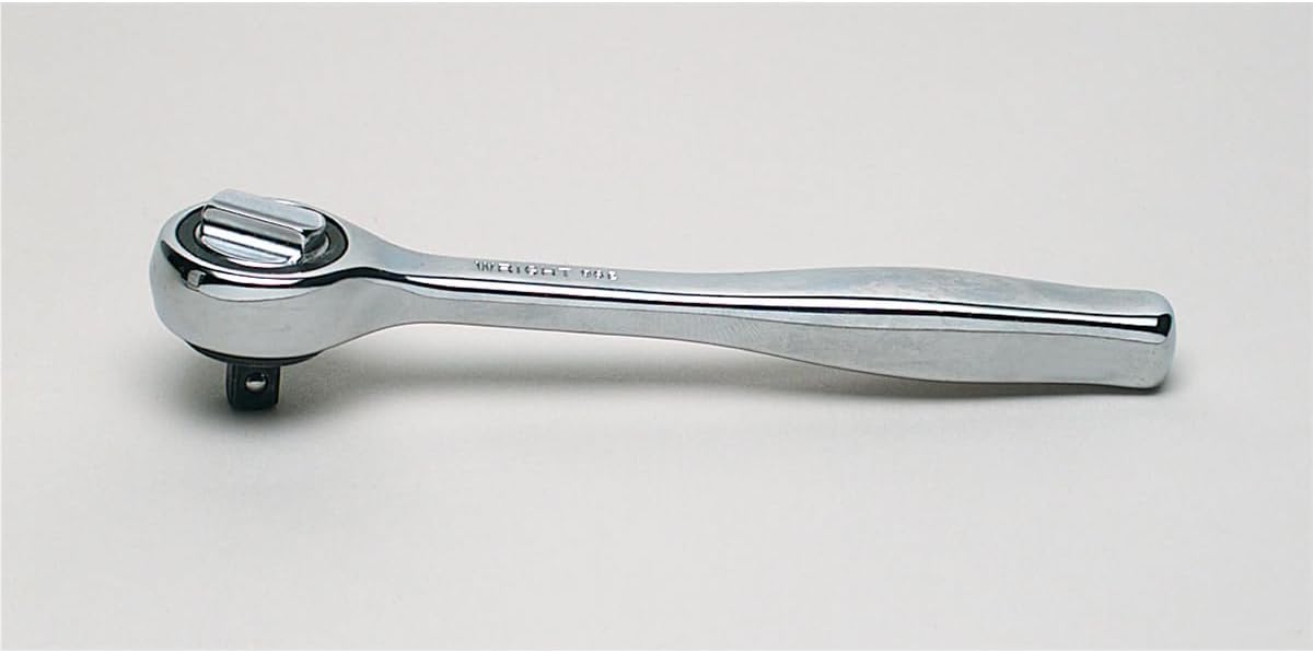 Wright Tool 2492 5-1/4" 45 Tooth High Strength Contour Handle Rachet