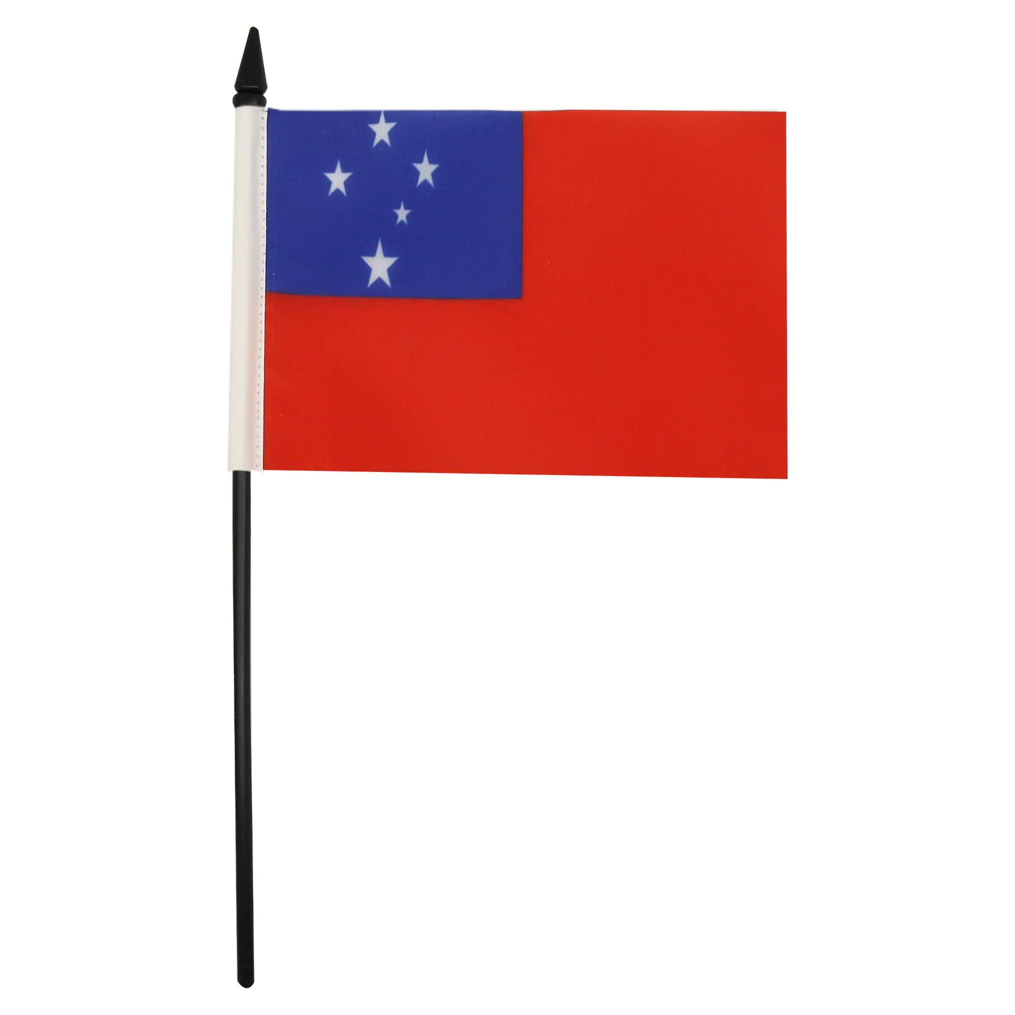 AZ FLAG, Samoa Table Flag 4'' x 6'', Samoan Office Mini Banner 100% Polyester 15 x 10 cm - Image 2