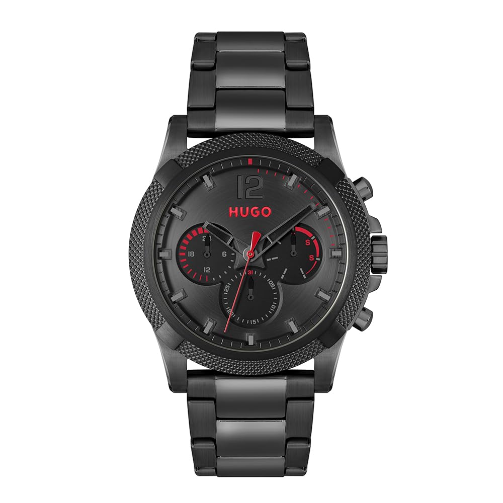 Hugo #IMPRESS - FOR HIM Men Watch, Analog