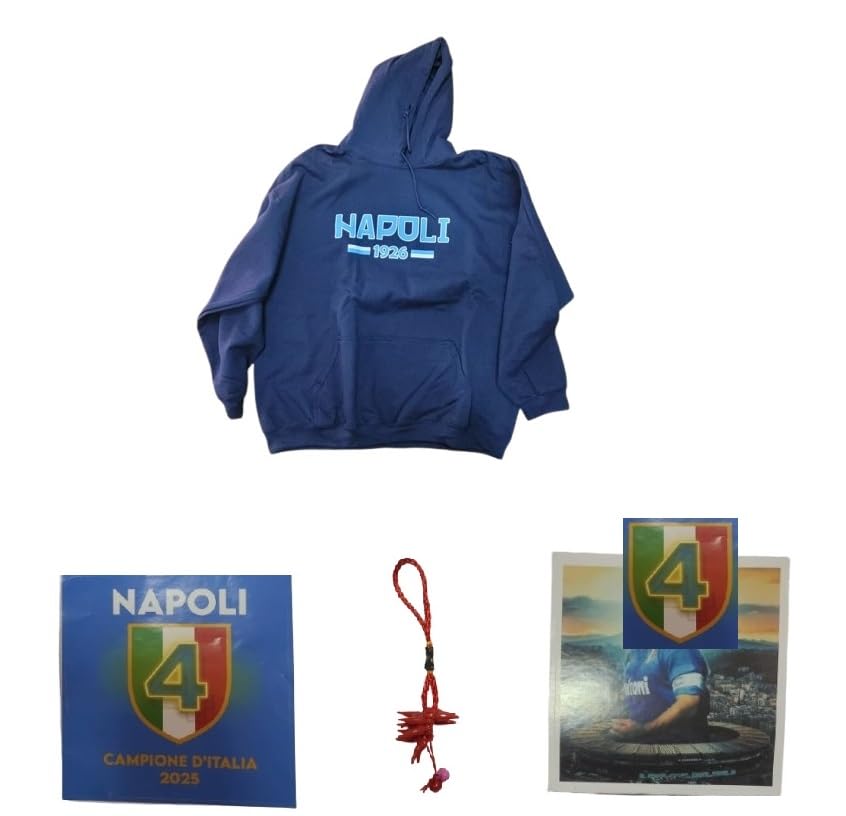 Sweat Naples 100 ans pour vibrer au stade ou en ville avec ses goodies