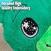 Ontel Star Belly Dream Lites, Stuffed Animal Night Light, Dreamy Green Dino - Projects Glowing Stars & Shapes in 6 Gentle Colors, As Seen on TV