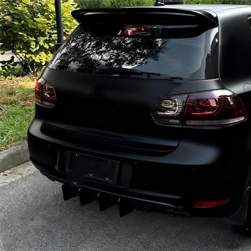 Lèvre Pare-chocs Arrière Golf 6 Standard | Ajustement Parfait sans Modification Tuning MK6 ABS - 3