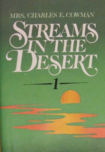 STREAMS IN THE DESERT VOLUME 1 B000GJN2PA Book Cover