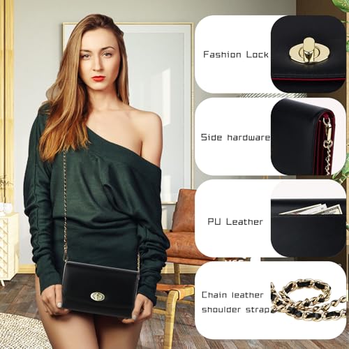 Small Crossbody Bags for Women,PU Leather small Shoulder Purse Bag,Lightweight Functional For Everyday Use4