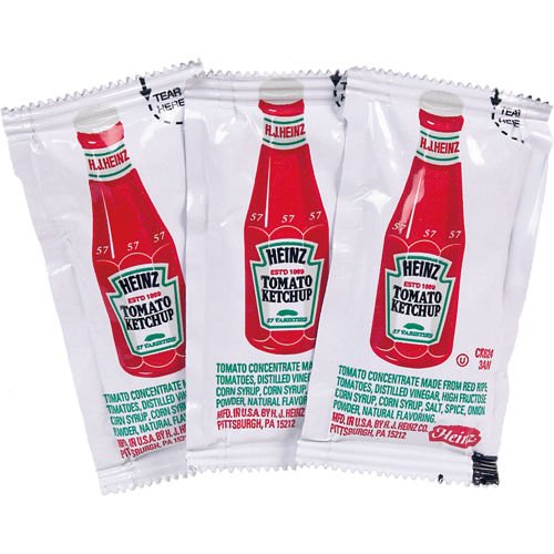 New Heinz Condiment Packets Ketchup And Mustard (Ketchup & Mustard, 500 Packets {250 Each}) #TOP1