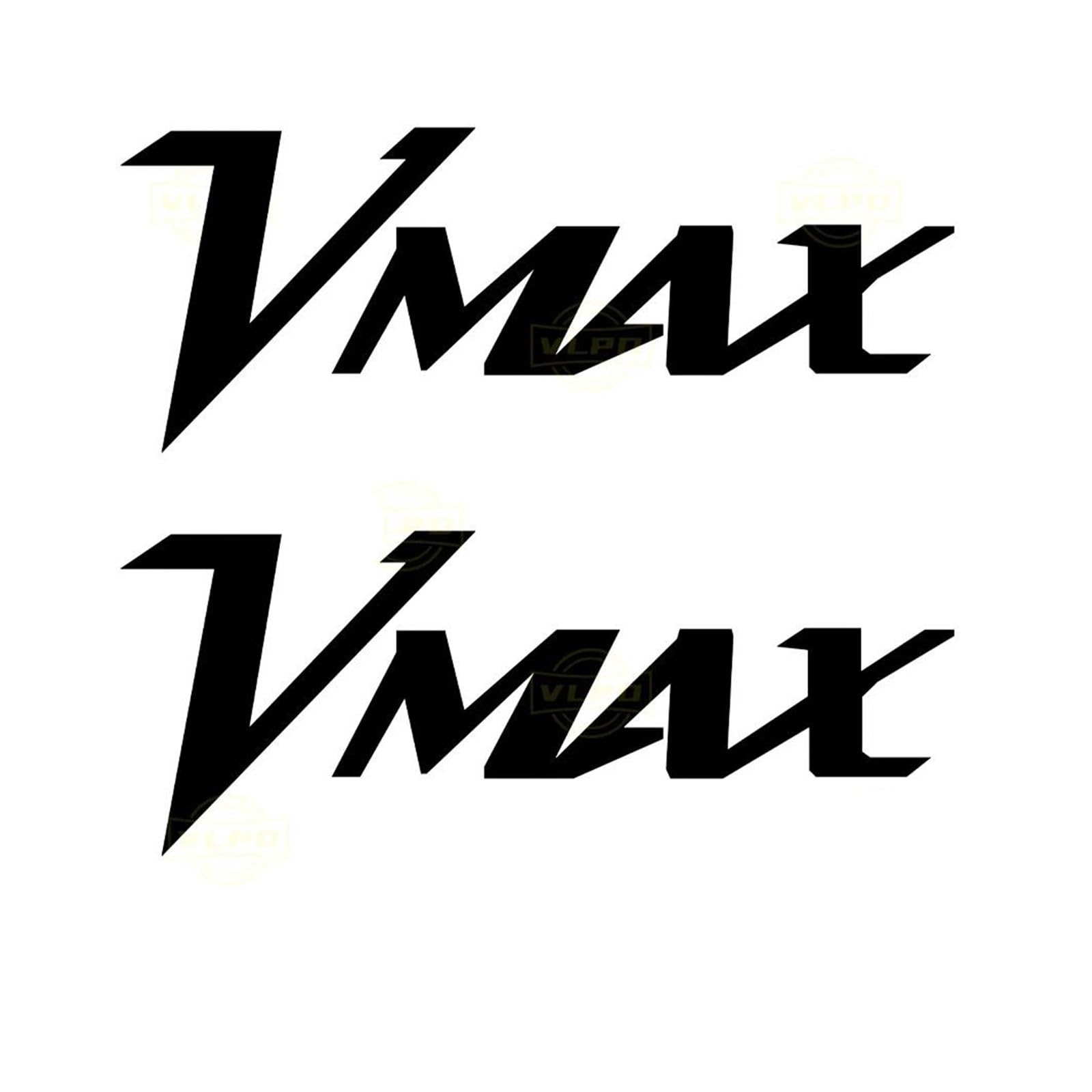Decoration for Yamaha Vmax 1200 V Max 1700 V-Max Max1200 Max1700 Vmax1200 Vmax1700 Glow Stickers Waterproof Reflection Decals(Black)