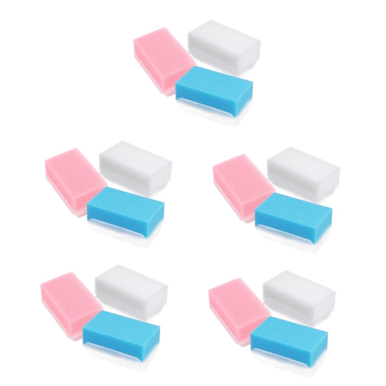 Healvian 15pezzi Spazzole Da Bagno Per Spazzola Sensoriale Morbida Per Bagno e Massaggio Colori Vivaci Per Sviluppo Sensoriale e Igiene Personale Infanzia