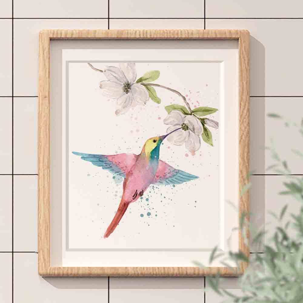 HGFHGD 手描きの植物の葉動物の鳥3D壁画壁紙背景壁ポスター壁, image size:1000x1000