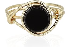 Gold Rings with Gems: Unique and Classy Onyx Ring for Special Occasions