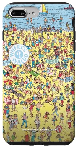 ウォーリーをさがせ! the Beach Scene Front & Back スマホケース iPhone 7 Plus/8 Plus 用