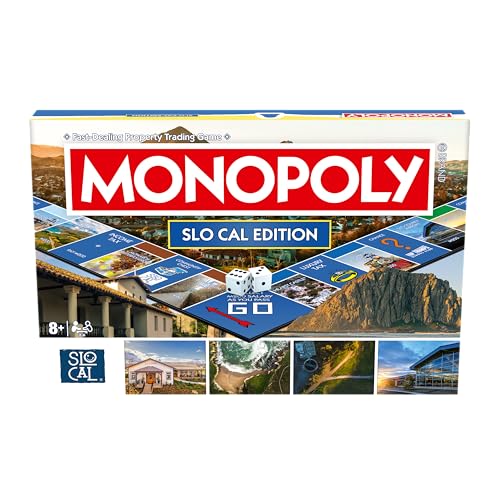 Monopoly Board Game SLO Cal Edition para 2-6 jugadores miniatura 2