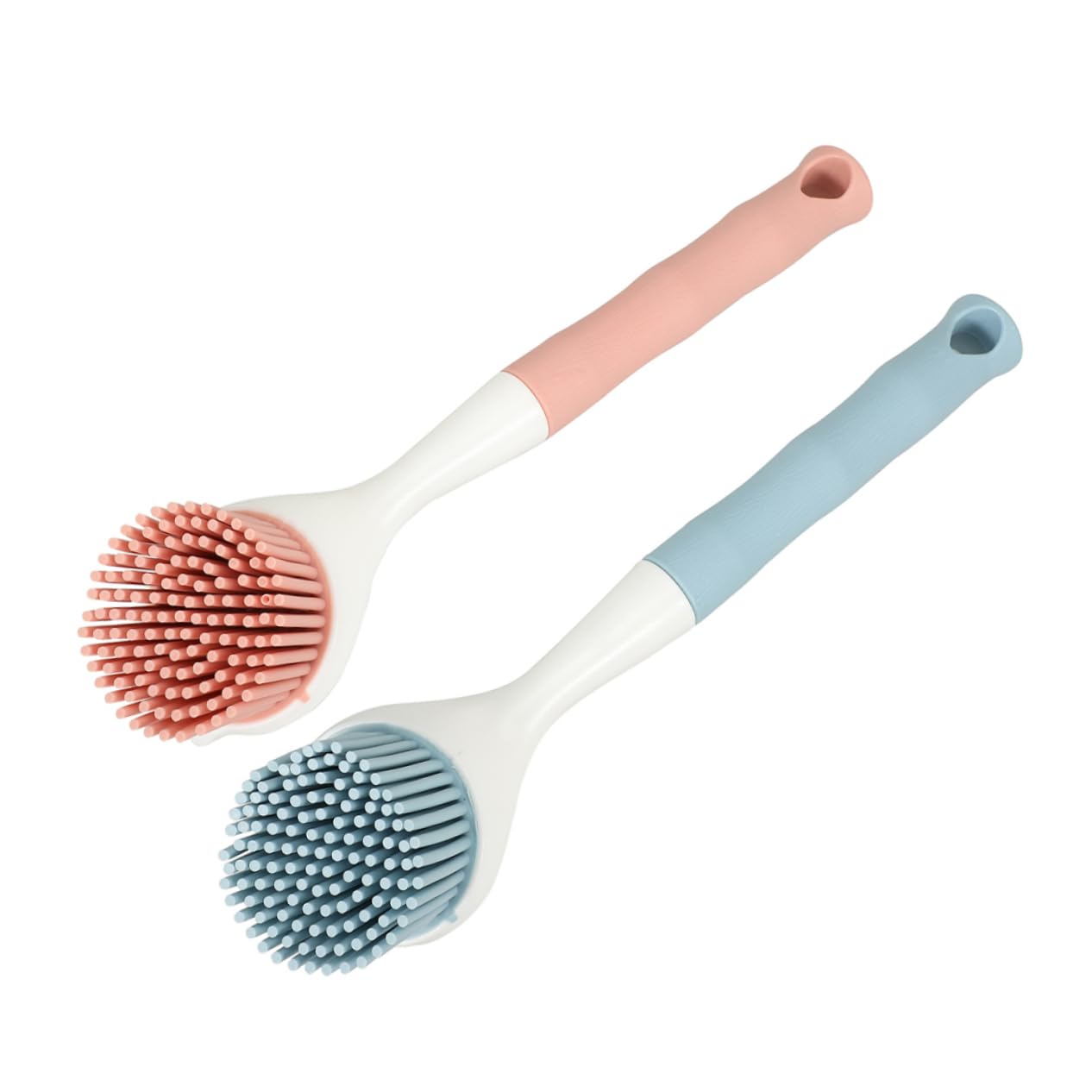 Baluue 10pièces Brosse De Cuisine pour Nettoyage De Vaisselle Brosse De Récurage Ergonomique pour Casseroles Et Poêles