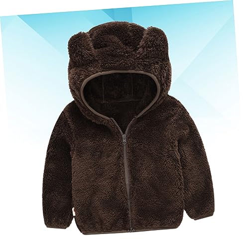 Fur Coat Fur Jacket Hoodies for Cartoon Hoodies Jackets Winter Coats for es Plush Bear4