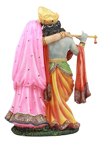 Estatua Radha y Krishna de 8 pulgadas Ebros Gift miniatura 4