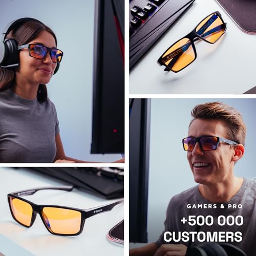 Image of Horus X • Blue Light Glasses Men Women | Blue Light Blocking Glasses for Screen Anti-Fatigue Eye Migraine
