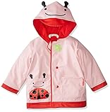 Skip Hop Zoo Little Kid-Toddler Hooded Raincoat for Girls, Ladybug, Red (Size 2) (Discontinued by...