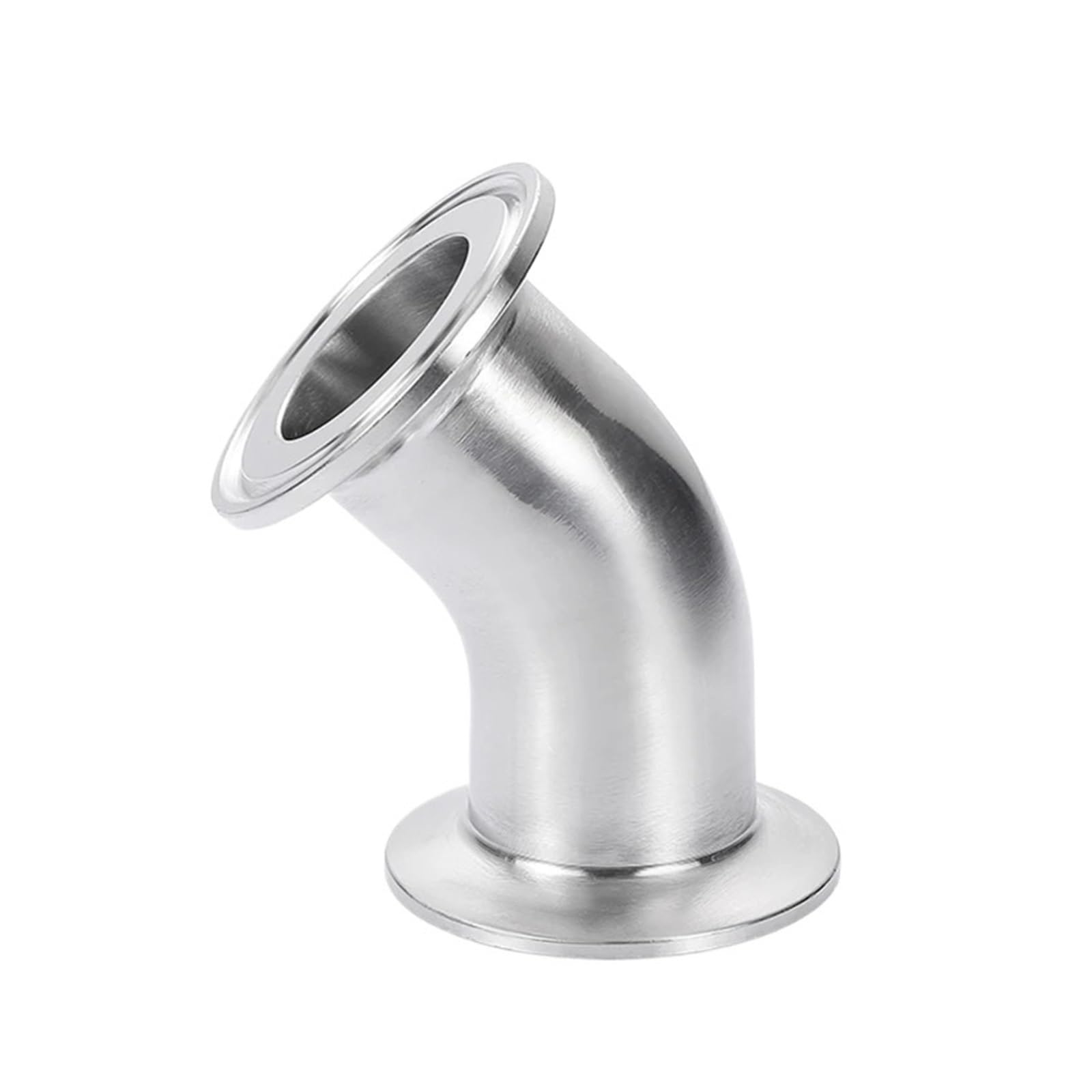 Ssoptmcb One Color 51Mm Pipe Od & 2" Tri Clamp 45 Degree Elbow 316L Stainless Fitting Connector