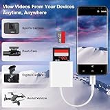 USB-C SD Card Reader, Dual Slots Micro SD/SD Card Reader Camera Memory Card Viewer for iPhone 16/15 Series, iPad, Mac, and Android/Windows/Linux/Mac OS Systems - Image 7