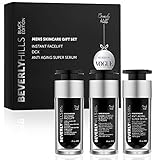 Hautpflege-Geschenkset für Männer - Instant Facelift, Dark Circle and Puffy Eye Cream, Anti-Aging Face Super Serum, 3er Pack (3 x 30 ml)