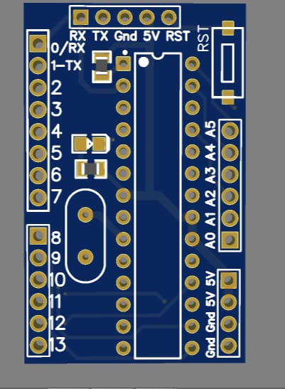 ATMEGA 328, ATMEGA328 DIP28 IC OR ATMEGA8 BREAKOUT BOARD PCB SMD TYPE