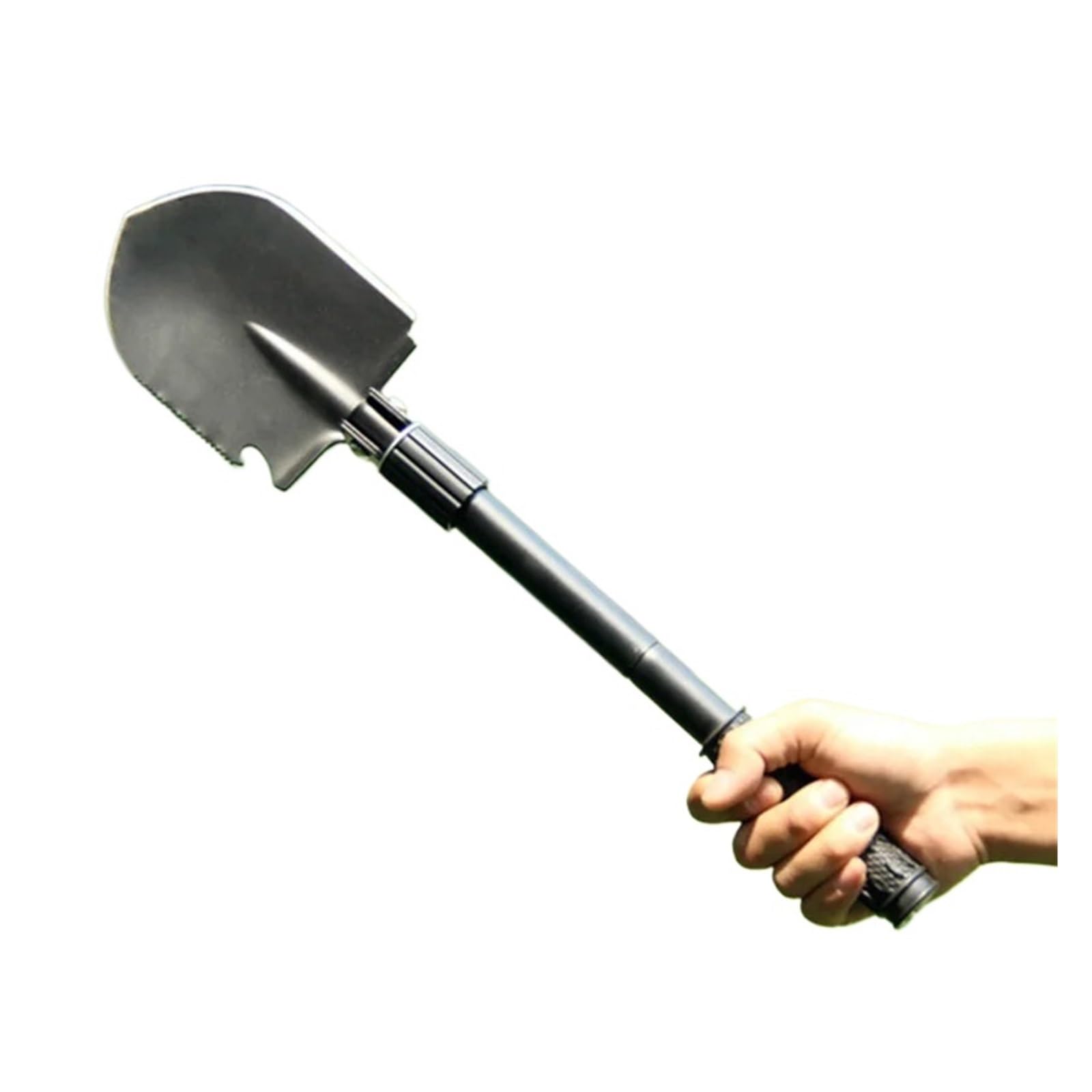 Generisch Mit rutschfestem Griff, multifunktionale Schaufel, zusammenklappbar, tragbar, Outdoor, Camping, Spaten, Gartenarbeit