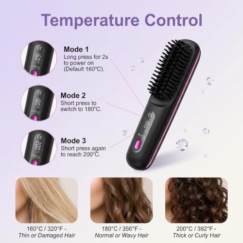 Evita el encrespamiento con este cepillo alisador para todo tipo de cabello 3