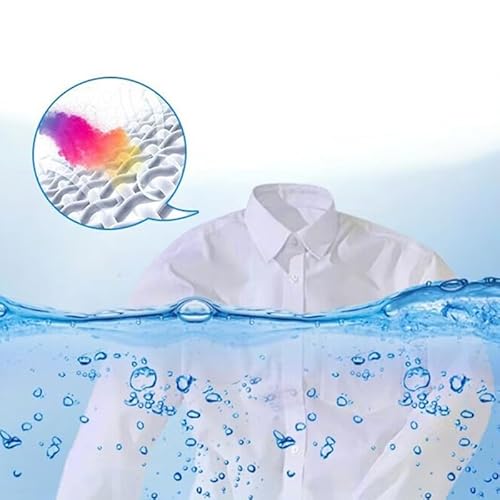 2 PCS Active Enzyme Laundry Detergent, Active Enzyme Laundry Stain Remover, Garment Stubborn Stain Cleaner Oil Remover, Clothes Oil Stain RemoverWhite Shirt Guardian
