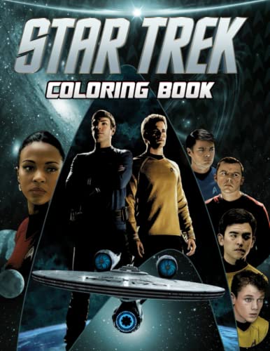 Star Coloring Book: Enchanting The Ultimate Trek Special A Books For Adult And Kid