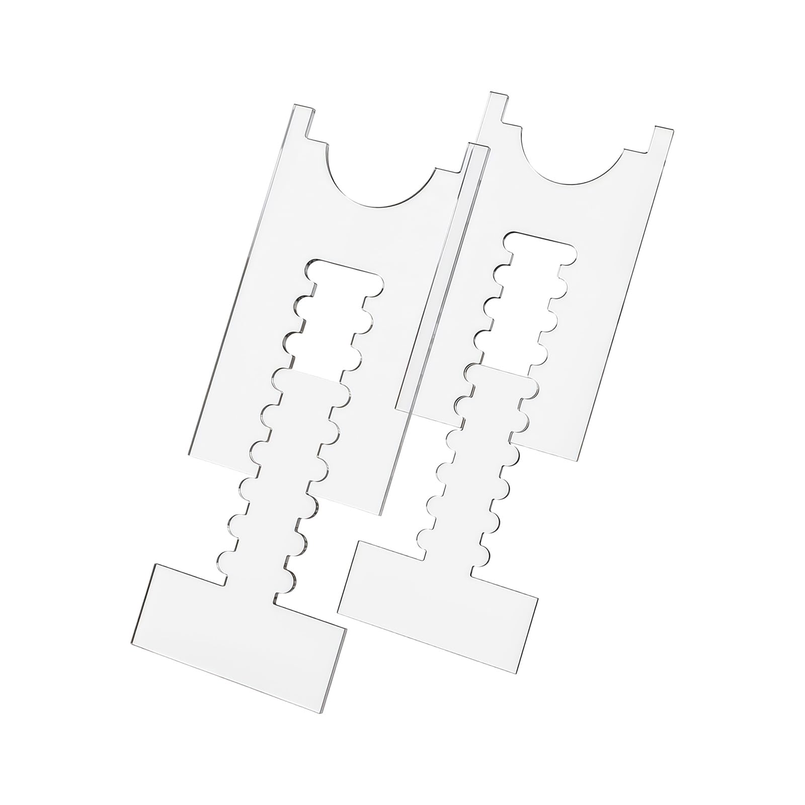 Zxfdsfdbnm Light Invisible Furniture Spacers Bed Stopper Clear Bed Stoppers Wall Bumpers Nonslip Protector Spacer Difference Defender