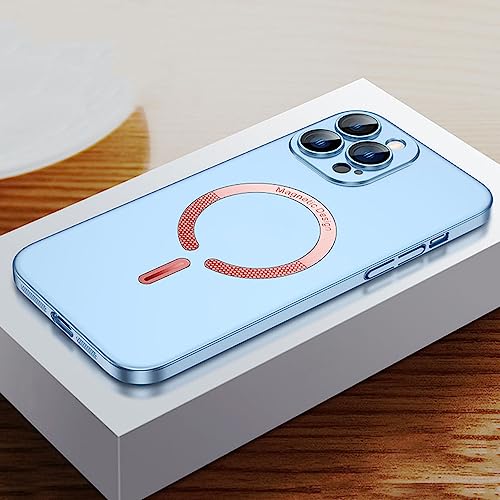 Coque iPhone 14 Pro rigide premium mince avec protection lentille en verre antichoc LVTFCO