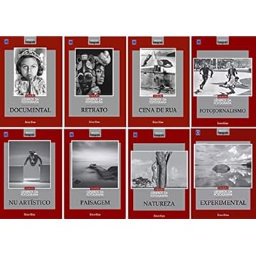 Capa do livro Coleção Gêneros da Fotografia (8 livros)