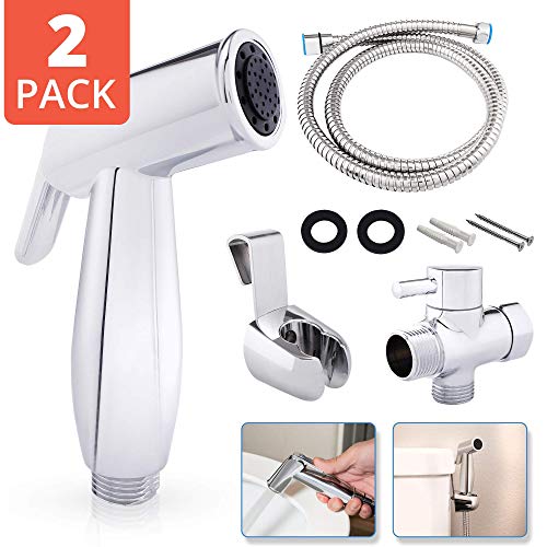 JP Bathroom Master's Full Sprayer Kit (2 Pack) Full Pressure & Leakproof Handheld