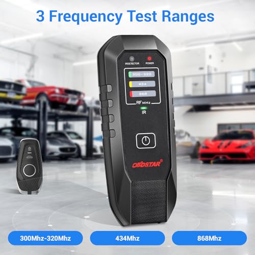 Image of RT100 IR Infrared Frequency Tester - 300-320MHz /433MHz /868MHz Signal Detection