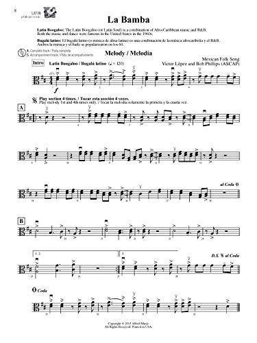 Latin Philharmonic: Latin Dance Tunes for the String Orchestra (Viola), Book & CD (Philharmonic Series) - Image 5