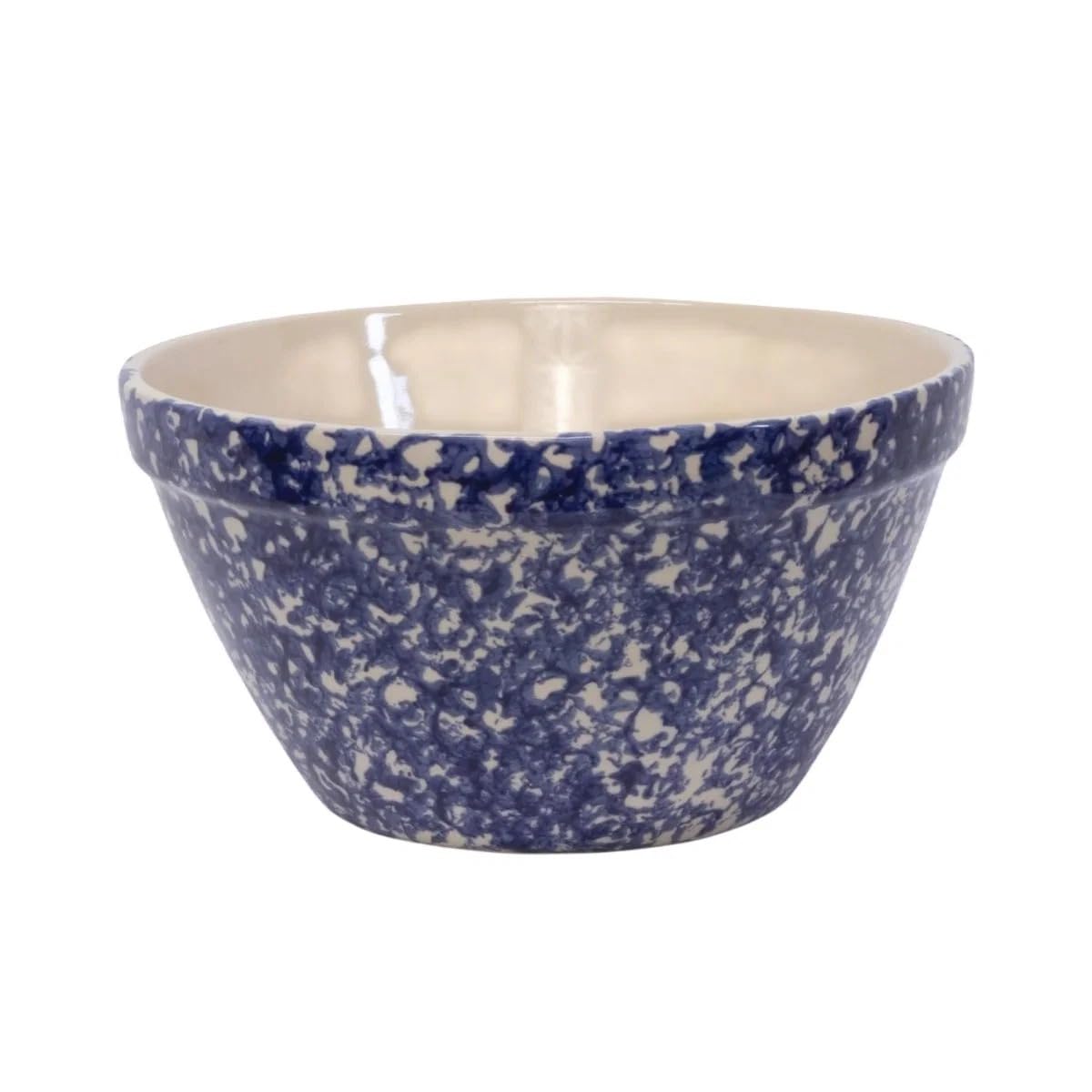 Ohio Stoneware 5 Quart Bowl — Shoulder Sponge Blue