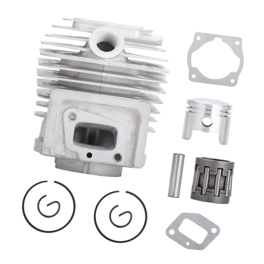 Pistón de Cilindro CMCP de 44mm Apto for cortacésped 44-5, Cortador de Cepillo, Piezas de Motor de Gasolina, Juego de Juntas de Anillo de pistón cilíndrico