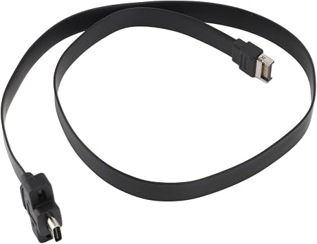 20Gbps Transfer Cable, Type E to Type C Adapter 0.5m, Screw Interface, Compatible with OS X, Front Panel Extension