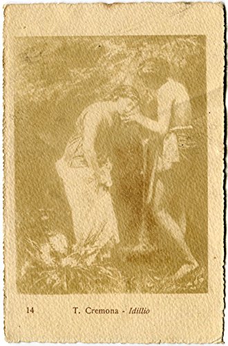 1913 ??? - T. Cremona Idillio dest. Giarre Catania - FP B/N VG Cartolina Postale