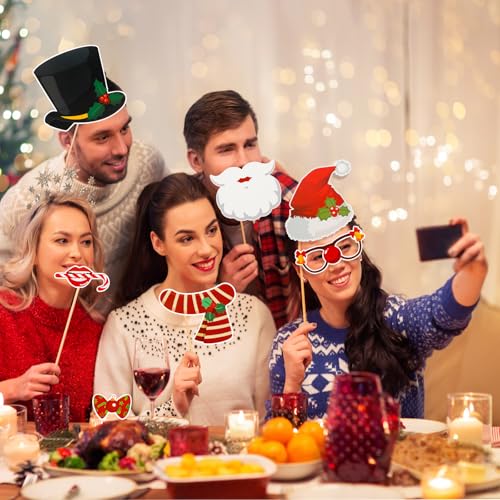 Accessoires photo de Noël Konsait pour selfie de fête
