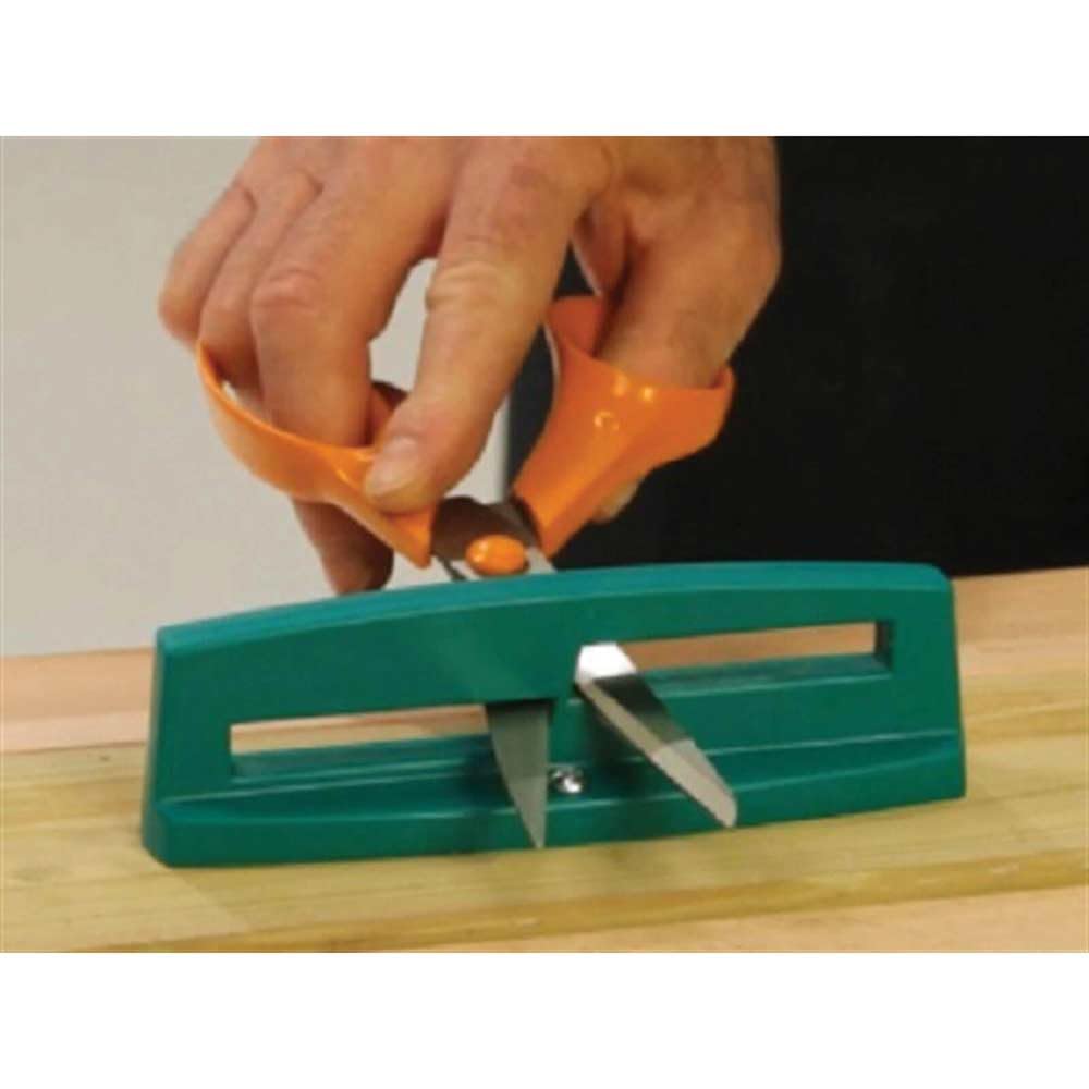 Multi-Sharp 1801 Kit d'affûtage d'outils de jardin multi-usages pour tondeuses, sécateurs, élagueurs, cisailles, ciseaux et haches